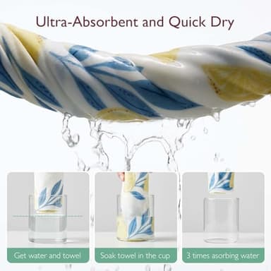 Momcozy Baby Towel with Hooded - Ultra Soft & Absorbent Large Bath Towel Set for Comfort & Gentle on Baby's Skin - Med Thick& Durable -Shower Gift & Bath Essential for Newborn, Infant, Toddler - Image 4