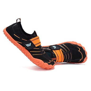 CIOR Boys & Girls Water Shoes Sports Aqua Athletic Sneakers Lightweight Sport Shoes(Toddler/Little Kid/Big Kid) U120WZ2001-Orange-33 - Image 7