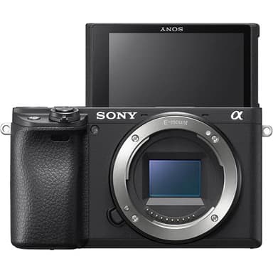 Sony a6400 Mirrorless Camera with 16-50mm f/3.5-5.6 II Lens (Black) (ILCE6400KB) + 64GB Memory Card + NP-FW50 + Camera Bag + Charger + Flexible Tripod + Cleaning Kit + HDMI Cable + More (Renewed) - Image 5