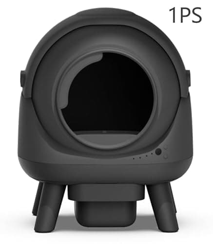 Self Cleaning Litter Box Includes Trash Bags, Grey01 - Image 1