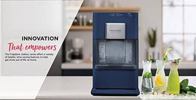 FRIGIDAIRE Gallery EFIC255 Countertop Crunchy Chewable Nugget Ice Maker, 44lbs per Day, Auto Self Cleaning, 2.0 Gen, Navy - Image 2