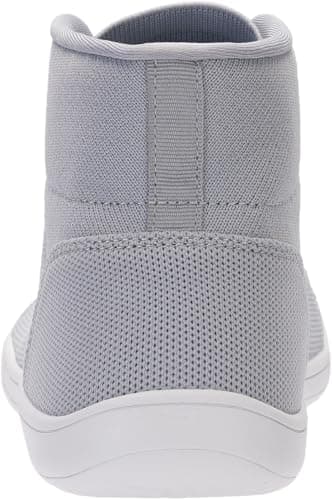 WHITIN Men's Wide Toe Box High Top Barefoot Shoes Minimalist Sneakers Zero Drop Sole Ankle Size 10 Width 10W Trainer Tennis Minimus Training Grey 44 - Image 4