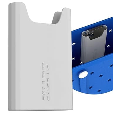 OUTXE Silicone Phone Holder for Bogg Bag, Phone Case Holder Charms Accessory Compatible with All Bogg Bags, Cell Phones Holder for Bogg Bag, Phone Holder Attachment for Beach Tote Bags - Image 1