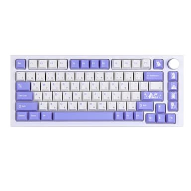 EPOMAKER Bunny 134 Keys Cherry Profile PBT Dye Sublimation Keycaps Set for Mechanical Gaming Keyboard, Compatible with Cherry Gateron Kailh Otemu MX Structure - Image 1