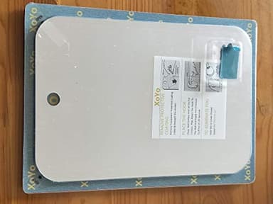 APHUIME XoYo-Large Fogless Shower Mirror （11inX7.48in）, Includes 1 Adhesive Hooks, Anit-Fog Shower Mirror, Shower Makeup Shave Mirror, Frameless Shower Mirror, Wall Hanging Mirror (Large, 1 Pack) - Image 9