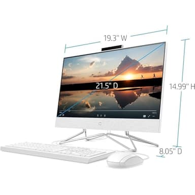 HP 22 inch All-in-One Desktop PC • 2024 Latest Model • Microsoft Office Trial • FHD Display • 40GB RAM • 1TB PCIe SSD • Intel CPU • RJ-45 • HDMI • Keyboard & Mouse • WOWPC Recovery USB • Win11 Pro - Image 6