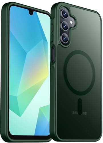 teloxy Designed for Samsung Galaxy A16 5G Case, [10 FT Military Grade Drop Protection] Heavy Duty Shockproof Phone Case for Galaxy A16, Green - Image 1