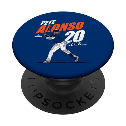 Pete Alonso | New York Baseball MLB Players | MLBPALO3001 PopSockets Adhesive PopGrip - Image 1