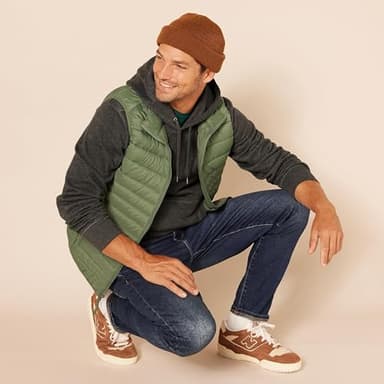 Amazon Essentials Men's Pullover Sweatshirt Hoodie, Big & Tall Options Available, Charcoal Heather, Large - Image 5