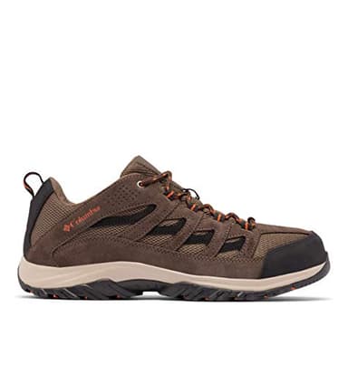 Columbia Mens Crestwood Hiking Shoe Breathable, High-Traction Grip, Camo Brown, Heatwave, 9 US - Image 6