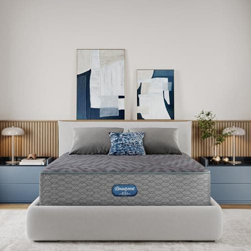 Beautyrest Days End Extra Firm 13.25" Mattress - Queen - Cooling Tech, Supportive Durable Pocketed Coils, Pressure Relief, Motion Separation; 100 Night Sleep Trial and 10 Year Warranty - Image 1