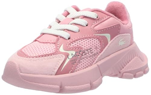 Lacoste Unisex-Child Infant's L003 Neo Sneaker, Pink/Pink, 10 - Image 1
