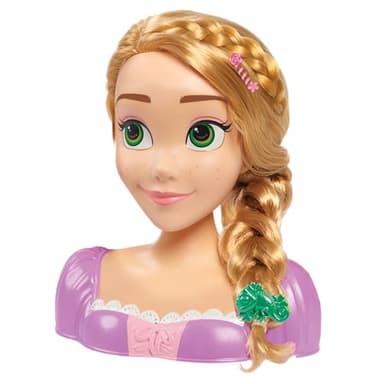 Disney Princess Rapunzel Styling Head, 14-pieces, Pretend Play - Image 1