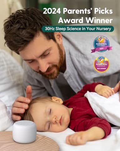 Babelio White Noise Sound Machine for Adults Kids Baby, Mini, 15 Non-looping Sounds, Timer, Memory Function, Easy to Pocket and Travel White 2 Pack - Image 5