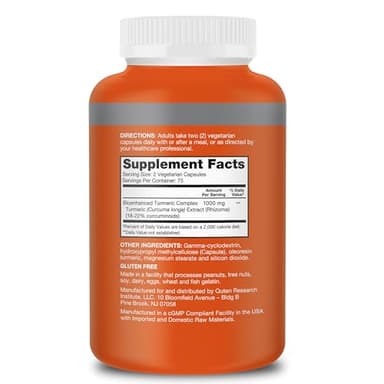 Qunol Turmeric Curcumin Supplement, 1000mg with Ultra High Absorption, for Joint Support, Extra Strength Capsules, 150 Count - Image 7