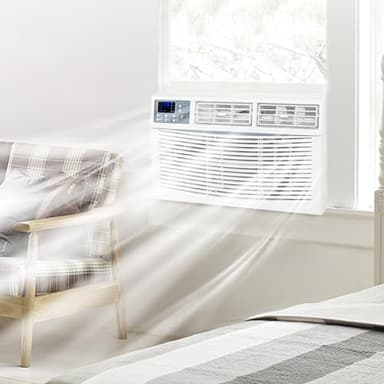 WiFi Enabled 12,000 BTU Window Air Conditioner, Smart Window AC Unit with Remote, Energy Saving, Easy Install Kit, Cools up to 550 Square Feet - Image 8