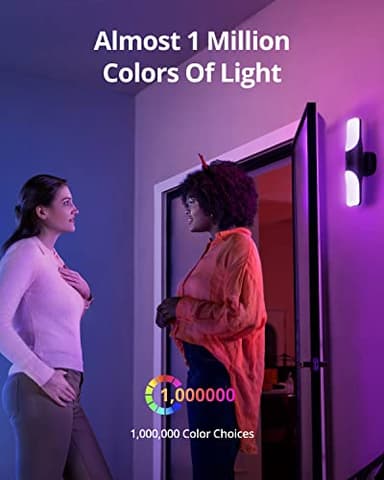 eufy Security S100 Wired Wall Light Cam (2-Pack), Security Camera Outdoor, 2K Camera with 1200 Lumen Light, Color Night Vision, Motion Activated Light, AI Smart Detection, IP65 Waterproof - Image 5