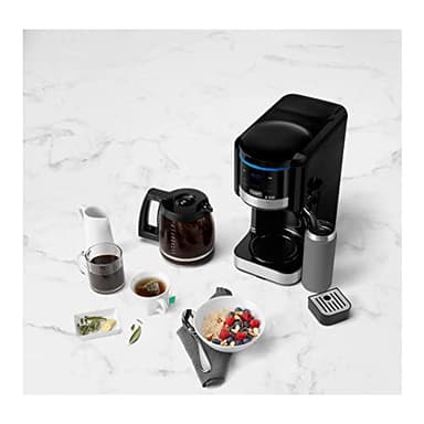 Cuisinart CHW-16 12-Cup Programmable Coffeemaker & Hot Water System, Renewed, New Black – Dual Function Coffee & Hot Water Machine with Auto Shutoff, Brew Pause, Self-Clean, Charcoal Filter (Renewed) - Image 2