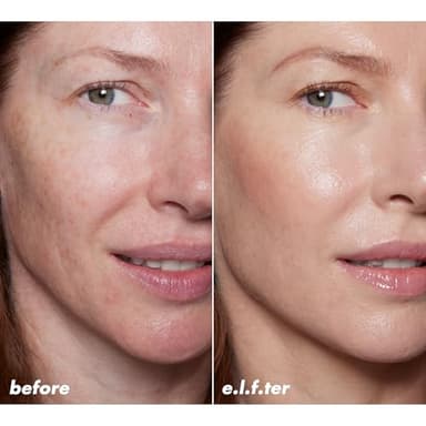 e.l.f. Halo Glow Skin Tint SPF 50, Tinted Moisturizer For Light, Buildable Coverage, Creates A Natural Glow, Vegan & Cruelty-Free, 4 Light Neutral - Image 4