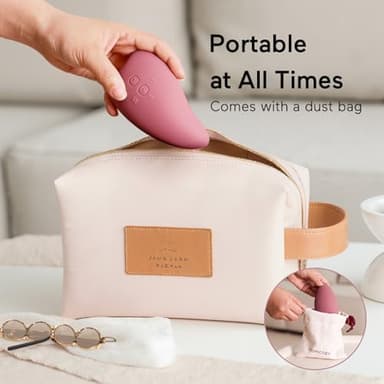 Momcozy Warming Lactation Massager 2-in-1, Soft Breast Massager for Breastfeeding, Heat + Vibration Adjustable for Clogged Ducts, Improve Milk Flow, Engorgement - Image 7