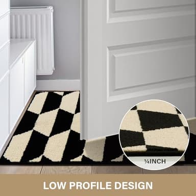 GRANNY SAYS Indoor Doormat, 24" x 36", Non-Slip Front Door Mats, Outdoor Welcome Mat Washable, Low Profile Indoor Door Mats for Entryway, Floor Inside Back Doormats - Image 5