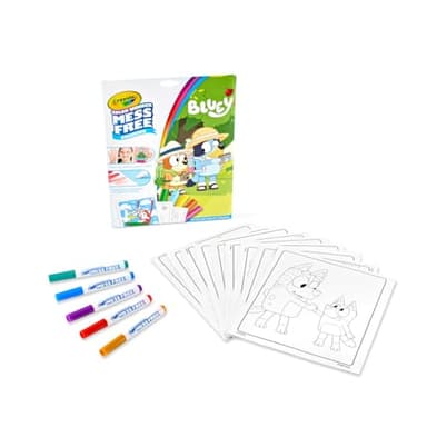 Crayola Bluey Color Wonder Coloring Set, 18 Bluey Coloring Pages, Toddler Stocking Stuffer, Holiday & Christmas Gifts for Kids, Mess Free Coloring for Toddlers, Toys & Games - Image 5