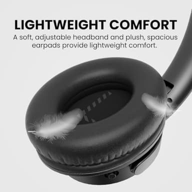 Avantree Ensemble - Wireless Headphones for TV Watching for Seniors with Clear Voice, Easy Setup & Charging Dock, 35H Play Time, Comfortable, Works with Optical, AUX & Bluetooth TVs - Image 6