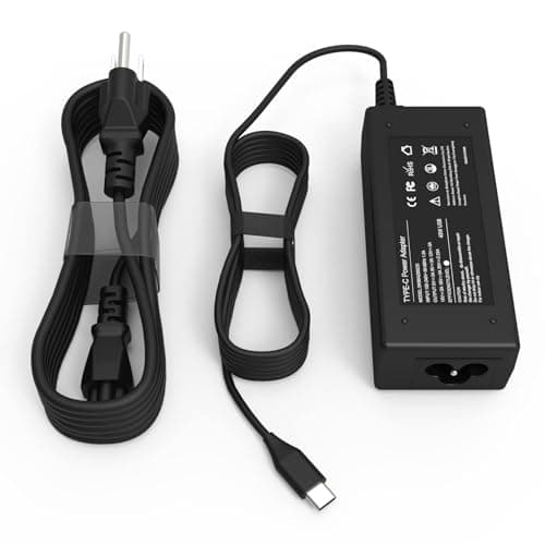Universal 45W Type C USB C Chromebook Charger Laptop Compatible with HP 14 14A 11 11A G9 6 7 8 EE X360 14-ca051wm 14-ca052wm,Compatible with Lenovo Acer Samsung Google Asus Dell Power Cord Adapter - Image 1