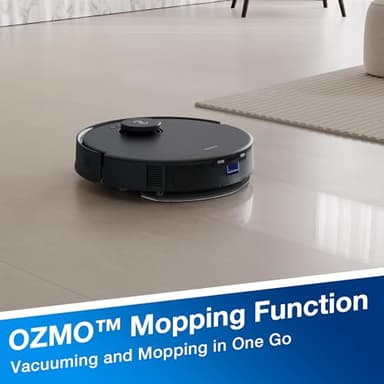 ECOVACS DEEBOT N20 Plus Robot Vacuum and Mop,with Bagless Self Emptying Station,8000Pa Powerful Suction,Anti-Tangle Technology,45-Day Capacity,300 Minutes Runtime,Perfect for Pet Hair - Image 6