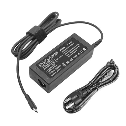 Yodzgaco 65w USB C Chromebook Charger for Lenovo,Hp,Dell, Acer, Asus, Samsung, Universal USB C Laptop Charger for Hp Chromebook X360/Spectre X360 Compatible with Lenovo Thinkpad Type C Power Cord - Image 1