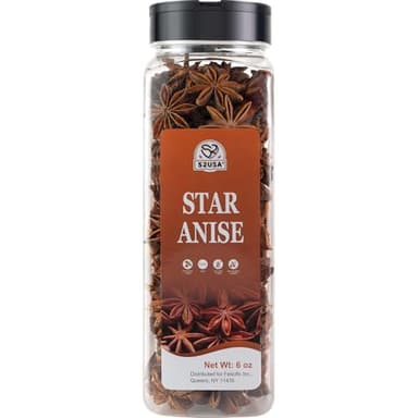 52USA Star Anise, 6oz – Whole Dried Star Anise Pods in Bottle, Aromatic Spice for Cooking, Baking, and Teas - Image 9