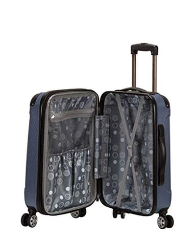 Rockland London Hardside Spinner Wheel Luggage, Blue, 3-Piece Set (20/24/28) - Image 9