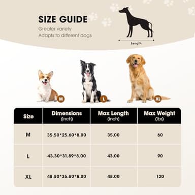 Czpalo Elevated Dog Bed, Raised Outdoor Dog Bed for Large Sized Dogs, Portable Cooling Pet Cot with Breathable & Washable Mesh, Indoor & Outdoor Pet Hammock with Skid-Resistant Feet. - Image 6