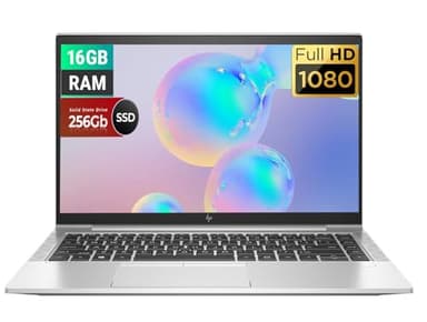 HP EliteBook 845 G7 Laptop Business, 14" FHD (1920 x 1080), AMD Ryzen 5Pro 4650 2.1GHz Up to 4.0GHz, 16GB RAM, 256GB SSD, CAM, Win10 Pro (Renewed) - Image 1