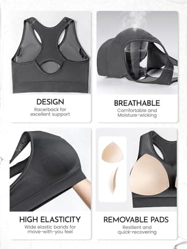 FITTIN Womens Gifts for Mom Wife：Best Gift for Mother Daughter Old Ladies Nurse - Sports Bra Present for Sister teenaga Girl Friend Stocking Stuffer - Image 3