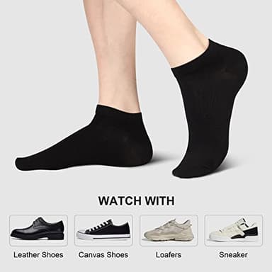 wernies No Show Men Socks, Low Cut Ankle Sock, Men Short Socks Casual Cotton Socks Size 6-10 - Image 7