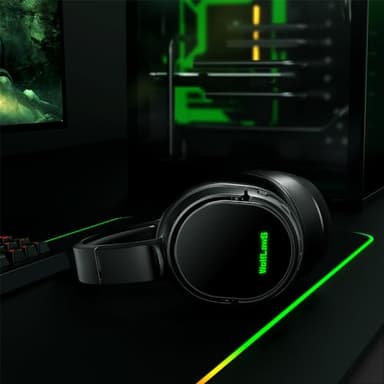 WolfLawS Wireless Gaming Headset for Xbox Series X|S, Xbox One, PS5, PC, Mac, Nintendo Switch, Bluetooth Over Ear Gaming Headphones with Noise Canceling Microphone, Surround Sound, Low Latency - Image 8