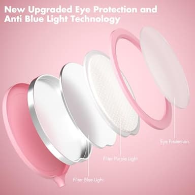 luckystyle Pink Floor Lamp,Super Bright Dimmable LED Lamps for Living Room, Custom Color Temperature Standing Lamp with Remote Push Button, Adjustable Gooseneck Reading Floor Lamp for Bedroom Office - Image 4