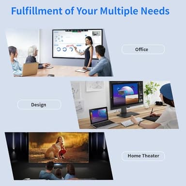 Mini PC with Intel 12th Gen N100 (Up to 3.4GHz) 16GB DDR4/512GB M.2 SSD, Expandable Storage, Dual 4K HDMI, 4X USB 3.2, WiFi 5 & Gigabit LAN,Compact Desktop Computer for Home Office, Gaming, Streaming - Image 8