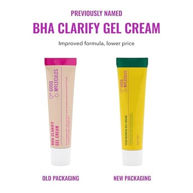 Good Molecules Yuzu Blemish Gel Cream - Lightweight Gel Moisturizer with Salicylic Acid, BHA and Natural Extracts to Target Acne, Even Skin Tone, and Texture - Skin Care for Face - Image 6