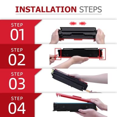 067 067H Black Toner Cartridge 2 Pack MF656CDW MF654CDW Compatible Replacement for Canon 067 Black 067H Color ImageCLASS LBP632CDW MF653Cdw LBP633CDW MF651CW LBP631CW Printer High Yield Ink | 2-Pack - Image 5