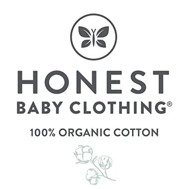 HonestBaby 10-Pack Short Sleeve T-shirts 100% Organic Cotton Baby, Toddler, Little Kids, Boys, Girls, Unisex, Rainbow Girl, 4T - Image 4