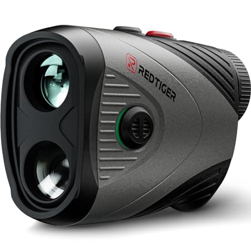 REDTIGER Golf Rangefinder, 7X Magnification 1200 Yards Laser Range Finder with Slope, Built-in Magnetic Bracket, Flag Pole Locking Vibration＆Rechargeable, GolfVue Series 1 pro - Image 1