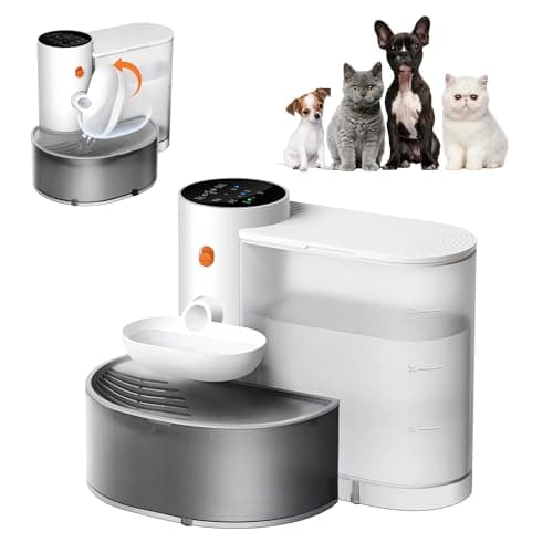 Potaroma Smart Wireless Pet Water Fountain, No Filter, 3.5L Large Capacity, Rechargeable Automatic Water Dispenser for Cats and Small Dogs, Wastewater Separation Always Fresh Water - Image 1