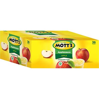 Mott's Applesauce, 4 Oz Cups, 36 Count, No Artificial Flavors, Good Source Of Vitamin C, Nutritious Option For The Whole Family - Image 9