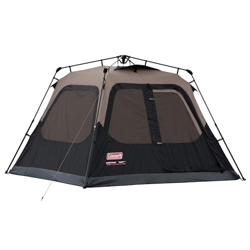 Coleman Instant Tent with 1-Minute Setup, 4/6/8/10 Person Tent with Pre-Attached Poles, Air Vent, & Carry Bag - Image 1