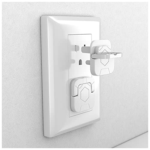 4our Kiddies Baby-Proof Outlet Covers (60 Pack) - Child Safety Electric Plug Protectors to Prevent Power Shock - Image 1