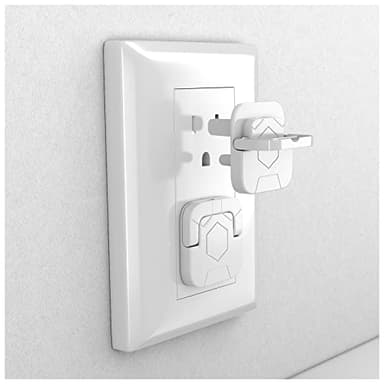4our Kiddies Baby-Proof Outlet Covers (60 Pack) - Child Safety Electric Plug Protectors to Prevent Power Shock - Image 1