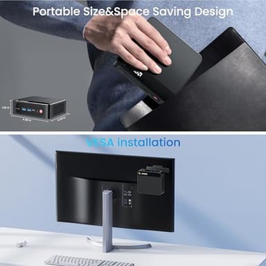 Beelink Mini PC AMD Ryzen 7 5825U Up to 4.5GHz 8C/16T, SER5 32GB RAM 500GB SSD Graphics 8core 2000 MHz, M2 SSD NVME 2280 Mini Computer 2.5GLAN/ WiFi 6/BT5.2/HDM/DP/USB3.2,Home/Office - Image 9
