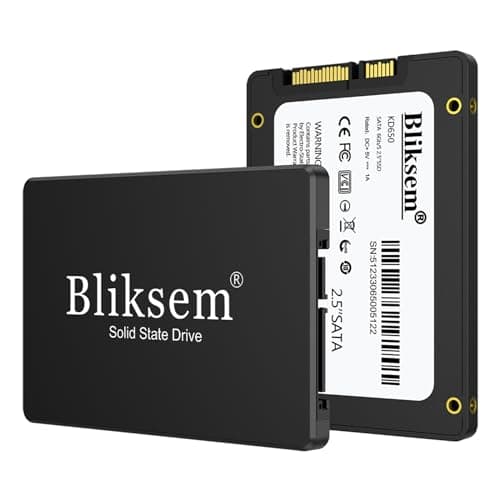Bliksem SSD 256GB SATA III 6Gb/s Internal Solid State Drive 2.5″ 7mm(0.28″) 3D NAND TLC Chip Up to 550 Mb/s for Laptop and Pc KD650 (Black 256GB) - Image 1